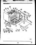 BODY PARTS Diagram and Parts List for 56-4788-10-02  Tappan Microwave