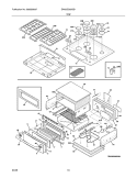 Part Location Diagram of 241881302 Frigidaire HANDLE