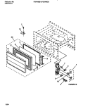 Part Location Diagram of 5303306871 Frigidaire LATCH