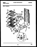 SYSTEM AND ELECTRICAL PARTS Diagram and Parts List for FV19M2WXFE  Gibson Freezer