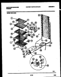 SYSTEM AND ELECTRICAL PARTS Diagram and Parts List for FU161LRW6  Frigidaire Freezer