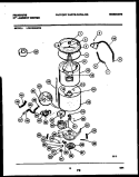 Part Location Diagram of 1310099500 Frigidaire SPIN TUB