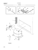 SYSTEM Diagram and Parts List for FFC07M2AW0  Frigidaire Freezer