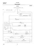 WIRING SCHEMATIC Diagram and Parts List for FRT18LN5BW2  Frigidaire Refrigerator