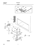 SYSTEM Diagram and Parts List for FFC20C4AW1  Frigidaire Freezer