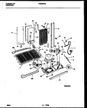 SYSTEM AND AUTOMATIC DEFROST PARTS Diagram and Parts List for FRS20QRBW0  Frigidaire Refrigerator