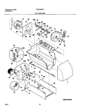 ICE CONTAINER Diagram and Parts List for FRS26HF7BW2  Frigidaire Refrigerator