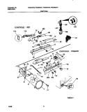CONTROLS Diagram and Parts List for FRS28ZRGD0  Frigidaire Refrigerator