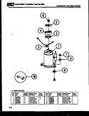 Part Location Diagram of 3016693 Frigidaire COMPRESSR