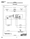 WIRING DIAGRAM Diagram and Parts List for MFF351BCWC  Frigidaire Range