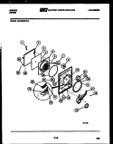 DOOR PARTS Diagram and Parts List for DE27S6WVFA  Gibson Dryer