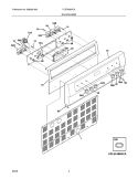 Part Location Diagram of 318404002 Frigidaire PANEL
