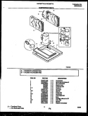 COMPRESSOR PARTS Diagram and Parts List for FAC086T7A2  Frigidaire Air Conditioner