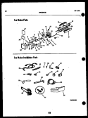 ICE MAKER AND ICE MAKER INSTALLATIO Diagram and Parts List for FGI220JN0D  Kelvinator Refrigerator