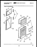 DOOR PARTS Diagram and Parts List for ACG130NLW0  Frigidaire Refrigerator