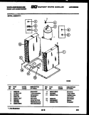 SYSTEM PARTS Diagram and Parts List for AK087N7V1  Frigidaire Air Conditioner