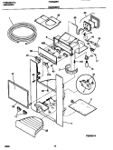 Part Location Diagram of 218740003 Frigidaire Heat Motor