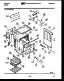 BODY PARTS Diagram and Parts List for RE32BNW1  Frigidaire Range
