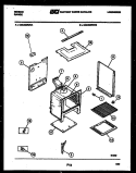 BODY PARTS Diagram and Parts List for CGC3M2WXB  Gibson Range