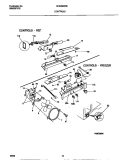 Part Location Diagram of 5303310528 Frigidaire LABEL-CONTROL BOX