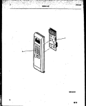 CONTROL PANEL Diagram and Parts List for 56-2251-10-01  Tappan Microwave