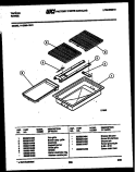 Part Location Diagram of 5303210491 Frigidaire GRIDDLE