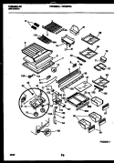 Part Location Diagram of 215453002 Frigidaire TRAY-SLIDING