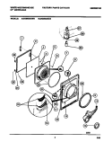 Part Location Diagram of 131003412 Frigidaire PANEL-FRONT