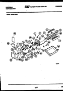 ICE MAKER PARTS Diagram and Parts List for GTN217BH4  Frigidaire Refrigerator