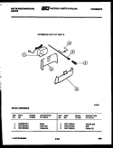 MOTOR PARTS Diagram and Parts List for KS970GDKH2  Frigidaire Range