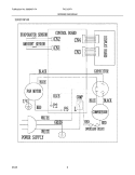 WIRING DIAGRAM Diagram and Parts List for FAC127P1A1  Frigidaire Air Conditioner