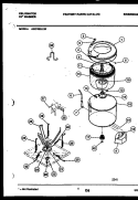 Part Location Diagram of 5303283051 Frigidaire TUB