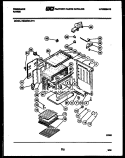 BODY PARTS Diagram and Parts List for REG39WLL0  Frigidaire Range