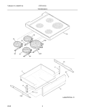 Part Location Diagram of 318122007 Frigidaire SPRING