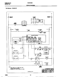 WIRING DIAGRAM Diagram and Parts List for FGF378WCCD  Frigidaire Range