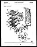 SYSTEM AND ELECTRICAL PARTS Diagram and Parts List for MFU12M0BW0  Uni Freezer