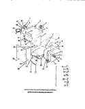 OVEN LINER, PANELS, DOOR HINGES, OV Diagram and Parts List for REM77BCB3  Frigidaire Microwave Oven Combo