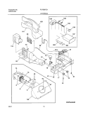 CONTROLS Diagram and Parts List for PLRS267ZAB1  Frigidaire Refrigerator