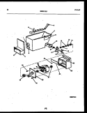 ICE DISPENSER Diagram and Parts List for RS249NCD0  Frigidaire Refrigerator