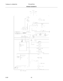 WIRING SCHEMATIC Diagram and Parts List for FRS6L9EFSS2  Frigidaire Refrigerator