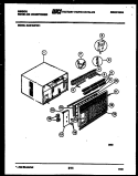 CABINET PARTS Diagram and Parts List for GAS18EP2K1  Gibson Air Conditioner