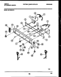 CONSOLE AND CONTROL PARTS Diagram and Parts List for EL27M6WXFD  Gibson Washer Dryer Combo