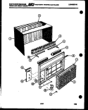 Part Location Diagram of 3016858 Frigidaire SHELL CABINET