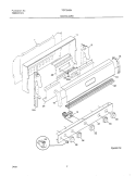 Part Location Diagram of 316115007 Frigidaire PANEL