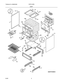 BODY Diagram and Parts List for CGEF310ES2  Gibson Range