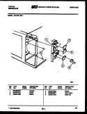 SWITCH PARTS Diagram and Parts List for 56-2180-00-01  Frigidaire Microwave