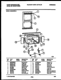 CABINET AND INSTALLATION PARTS Diagram and Parts List for WAS189P2K1  Frigidaire Air Conditioner