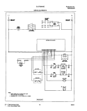 WIRING SCHEMATIC Diagram and Parts List for GLGF388ABE  Frigidaire Range