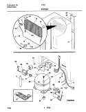 Part Location Diagram of 216007500 Frigidaire SUPPORT-DRAIN PAN