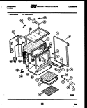 BODY PARTS Diagram and Parts List for RS34BFL1  Frigidaire Range